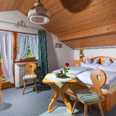Pension Waldklause, Doppelzimmer Mit Balkon, Dusche, Wc Königssee Exteriér fotografie