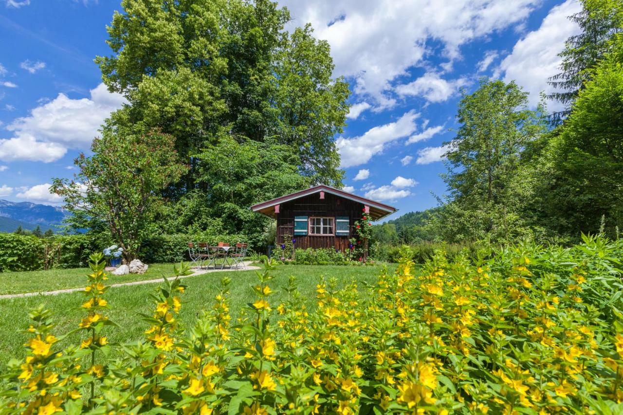 Pension Waldklause, Doppelzimmer Mit Balkon, Dusche, Wc Königssee Exteriér fotografie
