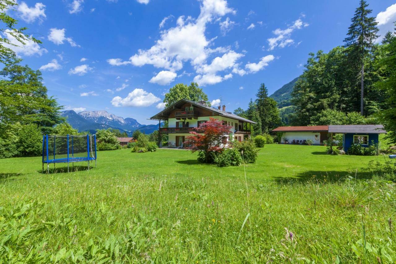 Pension Waldklause, Doppelzimmer Mit Balkon, Dusche, Wc Königssee Exteriér fotografie