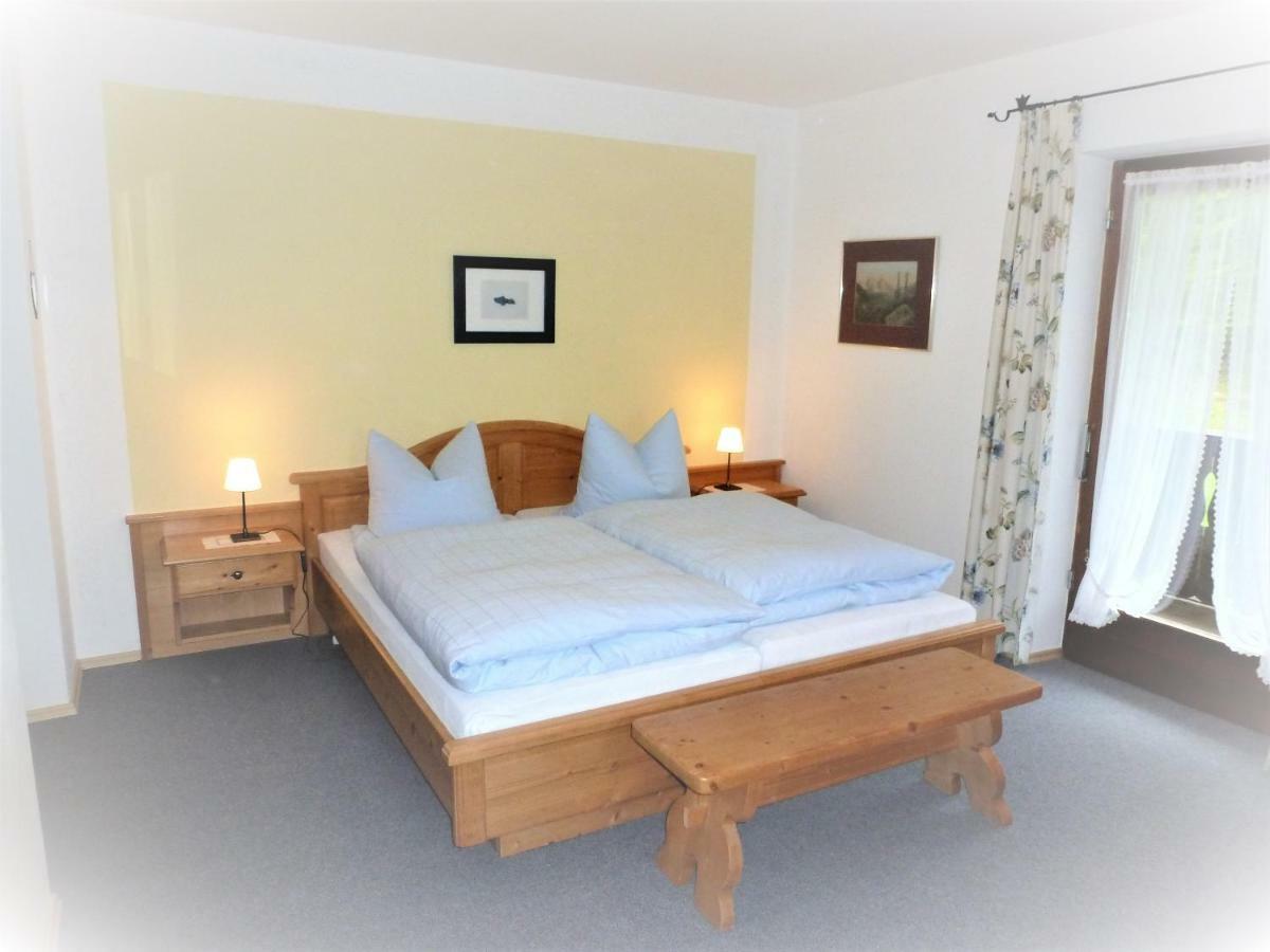 Pension Waldklause, Doppelzimmer Mit Balkon, Dusche, Wc Königssee Exteriér fotografie