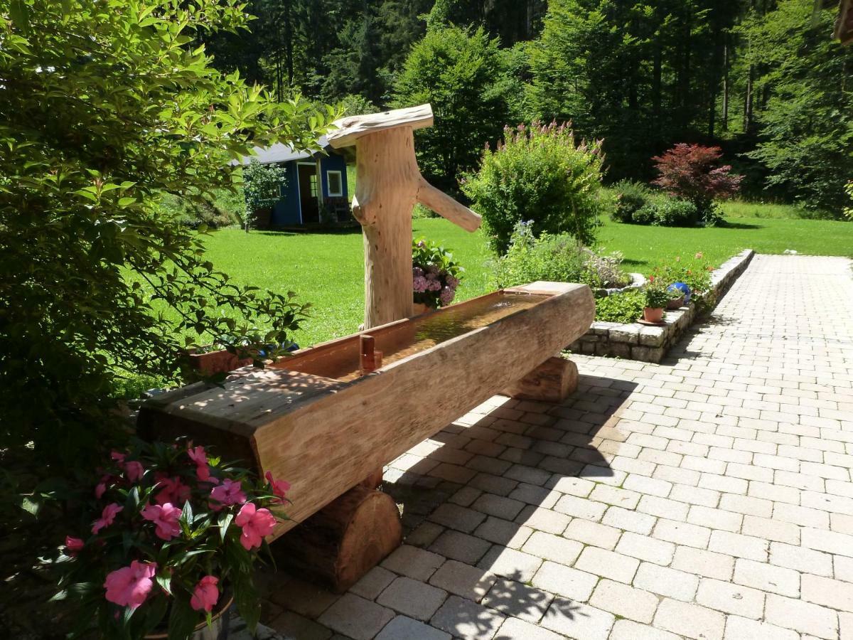 Pension Waldklause, Doppelzimmer Mit Balkon, Dusche, Wc Königssee Exteriér fotografie