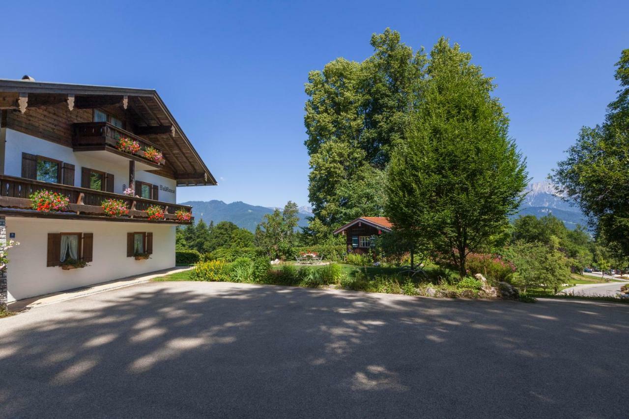 Pension Waldklause, Doppelzimmer Mit Balkon, Dusche, Wc Königssee Exteriér fotografie