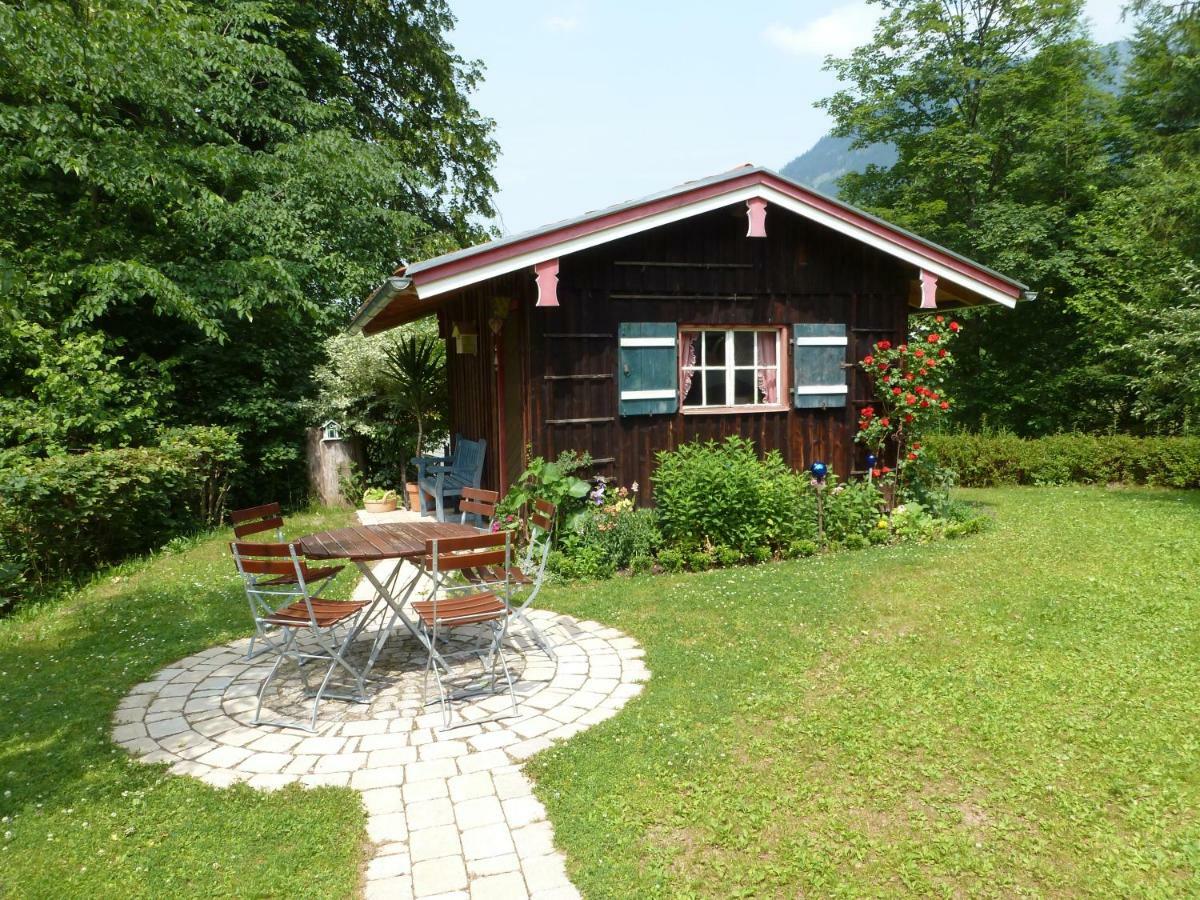 Pension Waldklause, Doppelzimmer Mit Balkon, Dusche, Wc Königssee Exteriér fotografie